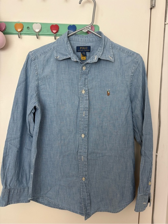 Polo Ralph Lauren Other - Polo by Ralph Lauren Light Blue Chambray Button-Down Shirt - big kid (14-16)